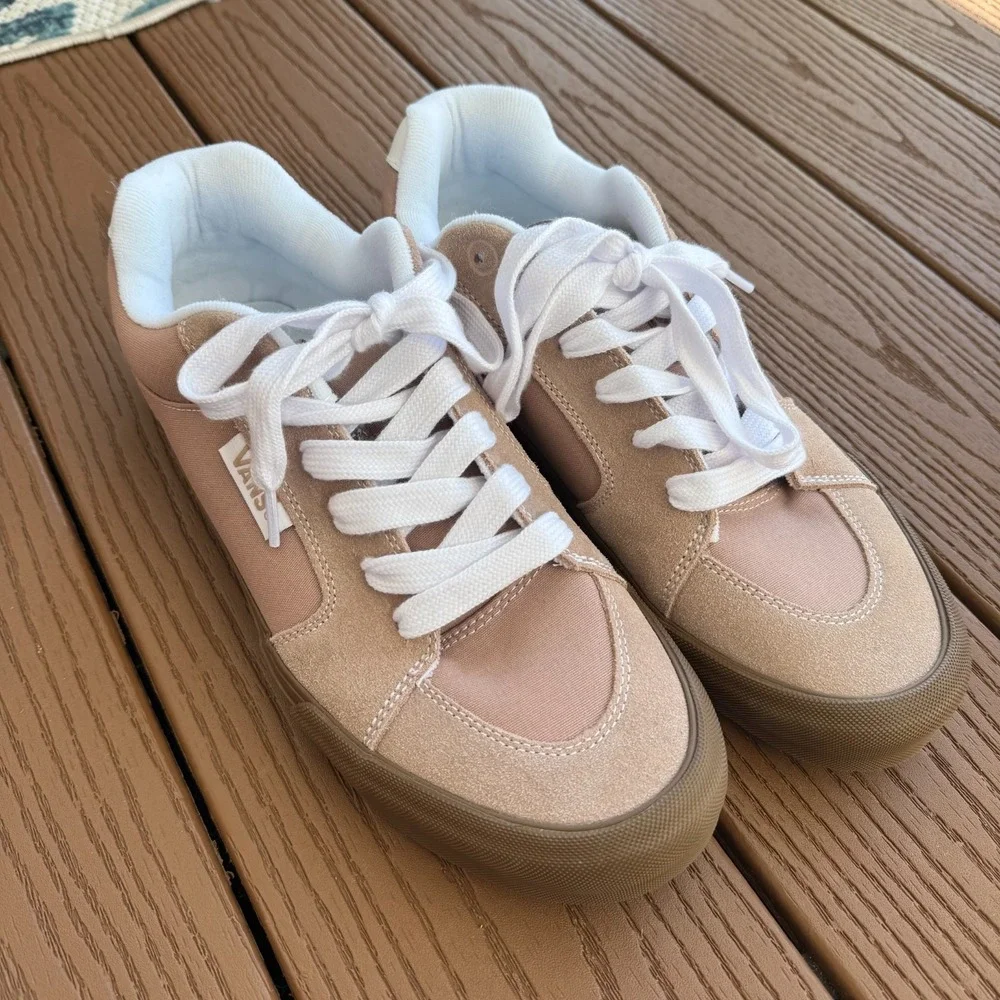 Vans‎ Chukka Push Men's Size 11 Tonal Sepia Tan Brown NEW Canvas Suede
